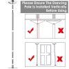 Stripper Dance Pole 45mm Spinning Static Dancing Pole